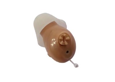 China Beige Color CIC Hearing Aids , Completely In The Canal Hearing Aids ABS Materials for sale