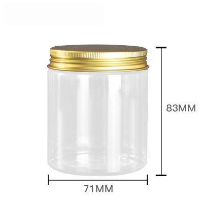 China 8oz Food Jar Supplier Package 250ml Organic Products Tins Lavender Packing Labeling Jars With Lid for sale