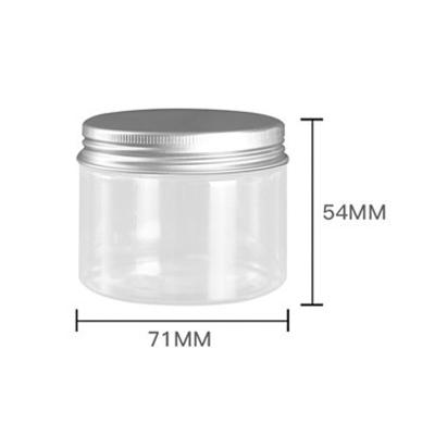 China Votive Recycled Clear Food Sweet 140g Dome Yogurt Glaze Jars With Flat Lid for sale