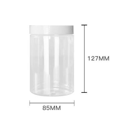 China Hot Selling Food Tea Washing Bulk Available Smooth Lid Applicator Jars 600g 20oz for sale