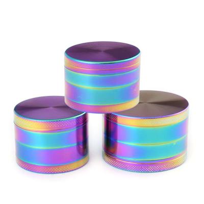 China Wholesale Metal Zinc Electric Herb Grinder Combine Custom Color Herb Grinder Portable 63mm 40mm 50mm 55mm Herb Grinder for sale