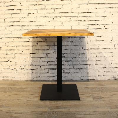 中国 Commerical Uesd Modern French Antique Design Style New Product Hotel Cafe 2021 Square Restaurant Table 販売のため