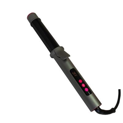 China Digital Display Hair Curling Iron Environmentally Friendly Alloy with Anti Scald Negative Ion Wand en venta