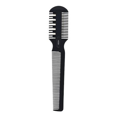 China Double trim ABS White trim comb recommended by home commercial hair salon en venta