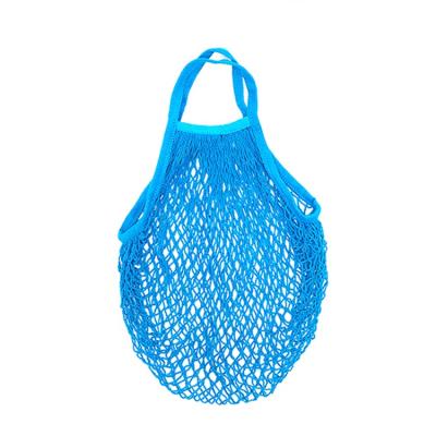 China Reusable Shopper Tote Mesh Net Woven Bag Sopurrrdy Eco-Friendly Home Cotton Twine Shopping Grocery Bag for sale