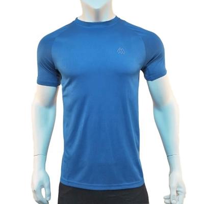 China Topgear Anti-Shrink Anti-Shrink Breathable And Easy To Dry Custom Logo Sports Blue Man Polo Shirt Branded T-shirt for sale