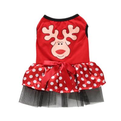 中国 Luxury Designer Dog Clothes de Ropa Para Mascotas Ropa De Alta Calidad Modern Valentine Dogs Pet Viable Christmas Girl Cloth 販売のため