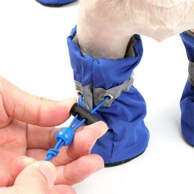 Cina Best Price Zapatos Para Perros Mascotas Waterproof Shoes Pet XL Custom Viable Waterproof Dog Shoes Wholesale Custom Thoughtful Shoes in vendita