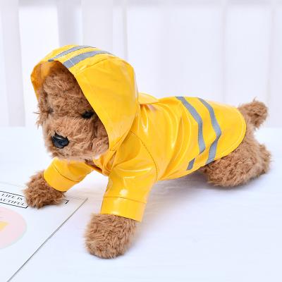 Cina Large Size Viable Waterproof Jacket Perro Parka Outdoor Rainwear With Hood Pet Dog Raincoats in vendita