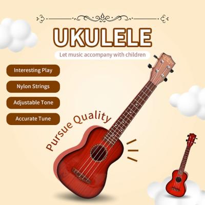 China MODEL TOY Musical Instrument Toys For Kids Cheap Plastic Ukulele Guitar Toy for sale