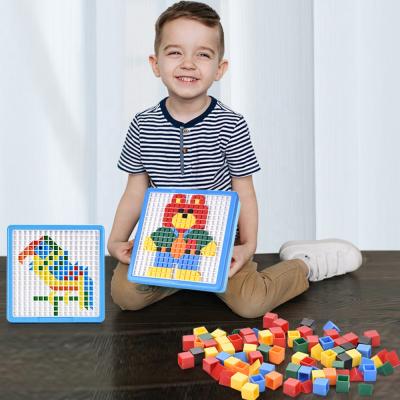 China The new disassembly puzzle toys assemble the puzzle building block toys for children educational 25*25*6 for sale