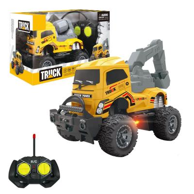 China RC Hobby Lights 1/24 Scale RC Car Crane Off Road Vehicle Radio Control Car Toy for Kids for sale