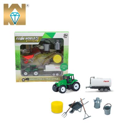 China 2021 high quality eco-friendly materials and hot selling new toy car farmer car holland tractor toy for boys for sale