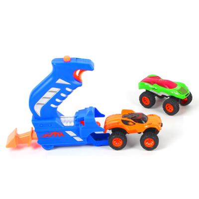 China Toy Wholesale Diecast Toy Catapult Die Cast Rail Car Racing Car Free Rolling Toys for sale