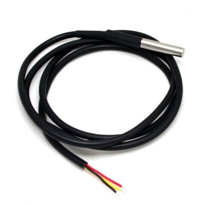 China Industrial Waterproof Digital IP67 ds18b20 Temperature Sensor with PVC Cable for Industrial Colder Air Cooler for sale