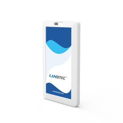 China Assets Tracking Lansitec LoRawa Show Management LoRa BLE 5.0 Rechargeable Battery 600mAh Built-in Compact Pass BLE Beacon Data Receiver for sale