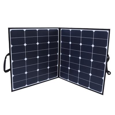 China 100W Mini Solar Power Generator Charger Paneles Foldable Solar 20W 30W 60W 120W 160W 200W 300W Folding Solar Panels 430*530*30mm for sale