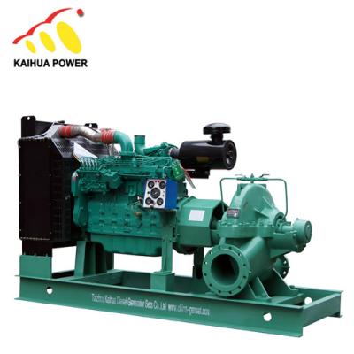 China 200kva pump diesel generator with china KH-160GF international brand engine for sale