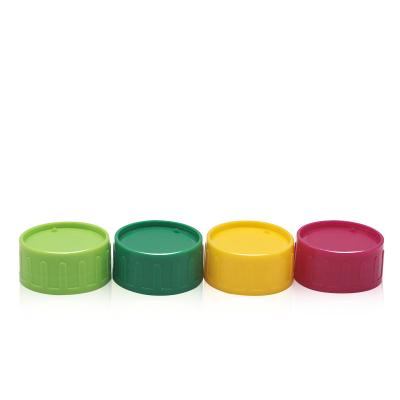 China Spill Non Selling Best 45 Diameter PP Material Custom Color Plastic Cap For Bottle for sale