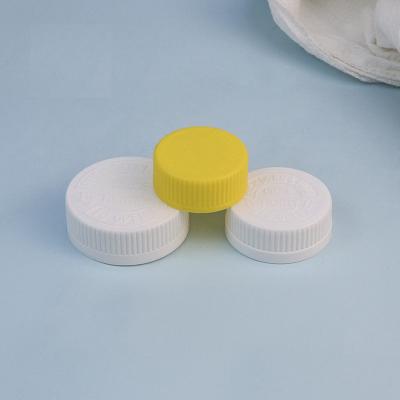 China Non Spill 32mm White Plastic Capsule PP Screw Cap 38mm Popular Products for sale