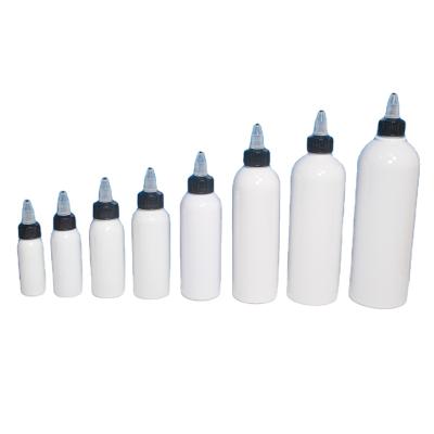 China Various Specifications 30ml 50ML 80ml 100ml 150ml 250ml 350ml 500ml PET Cosmetic Extrusion Plastic Material Spouted Bottle for sale