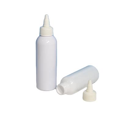 China 30ml 50ML 80ml 100ml 150ml 250ml 350ml 500ml Cosmetic Empty White Hair Oil Dye Extrude Plastic Applicator Bottle for sale