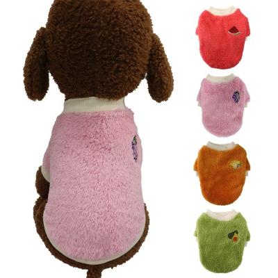 China Modern Winter Pet Supplies Light Fleece Pet Coat Soft Warm Knitted Dog Sweater for sale