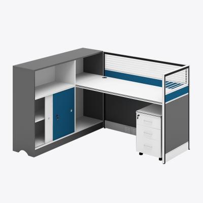 China Modern Custom Workstation Office Furniture Office Workstation Cubicle Easy Installation Price Workstation Suitable Design Custom Workstation for sale