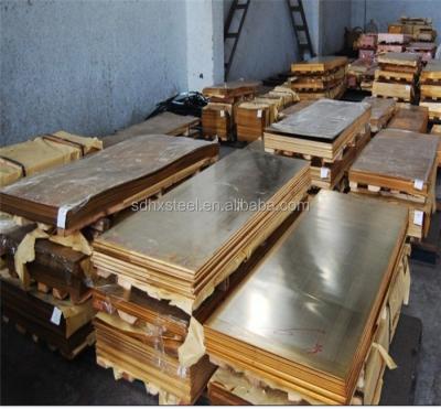 China 6mm 7mm Hard Brass Sheet Decorative Half C26800 C27000 C27200 for sale