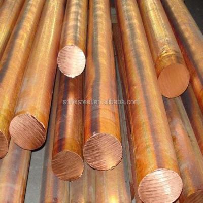 China Construction 32mm 45mm 99.9% coopers rod/solid copper bar/brass rod factory price for sale