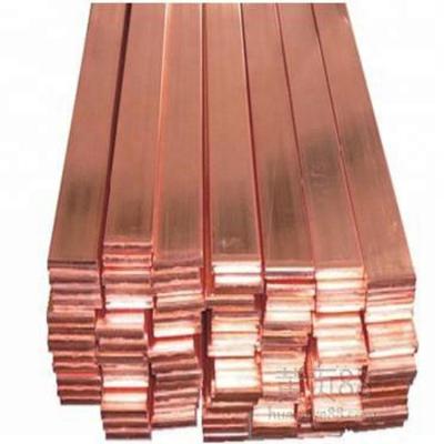 China Industrial Copper Rod Price / Flat Round Solid Copper Bar Rod for sale