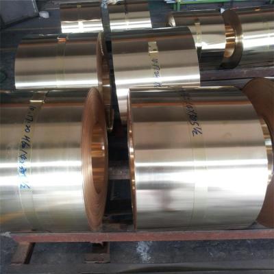 China Industry 0.1mm Thickness 1/2 1/4 Hard Bronze Coil QSn10-1 Strip for sale