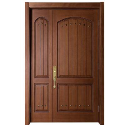 China New Design Factory Sound Insulation Color Condition Solid Single Room Interior Wooden Doors for sale