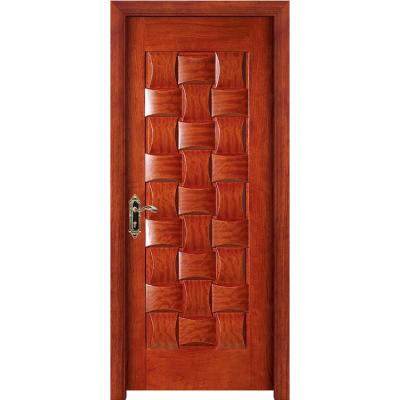 China Sound Insulation Most Popular Rosewood Bedroom Doors Style Solid Open Swing Wooden Hotel Door for sale