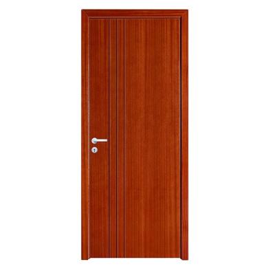 China sound insulation biaomei interior door modern swing solid wood flush wooden doors for bedroom oak door 2022 designs for sale