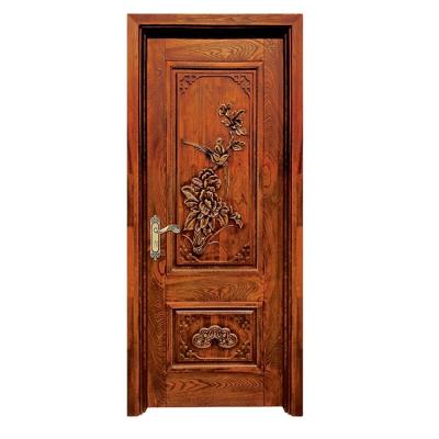 China High Quality Sound Insulation Luxury Solid Wood Doors With Hotel for sale