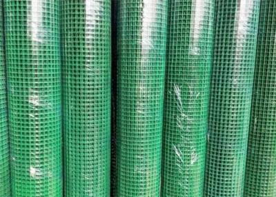 China 1/2 Inch Green Pvc Coated Wire Mesh Galvanized Hardware Cloth 4ft X 100 Ft for sale