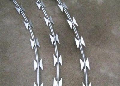 China Cbt 65 Bto 22 Concertina Razor Barbed Wire 2.5mm Hot Dipped Galvanized for sale