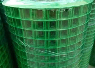 China Green Pvc Coated  Welded Wire Mesh Rolled Garden Fencing 1/4 Inch Hardware Cloth for sale