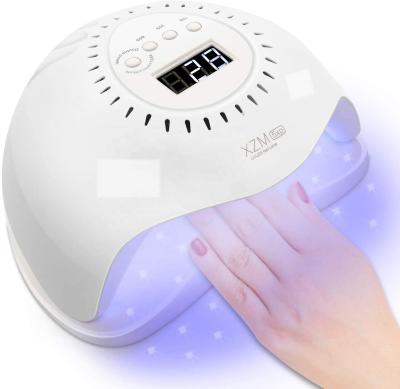 China Hot Sale 2021 Nail Dryer High Power Nail Lamp 168W UV Manicure Machine Quick Dry UV Lamp for sale