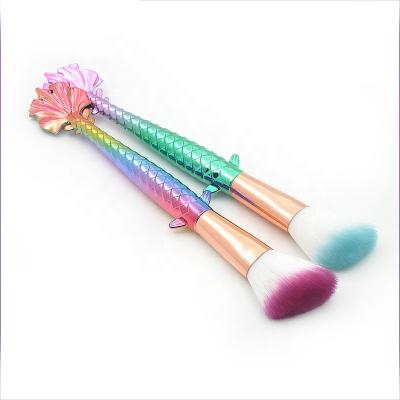 China 2021 Luxury Fuumuui Hair Makeup Set New Product Private Label Body Shimmer Soft Single Highlight Cutout Brush for sale