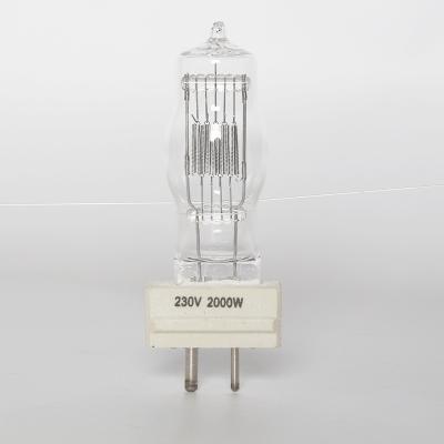 China Special Glass Roccer FTM CP72 Halogen Stage Studio Light Bulb 230V Halogen Lamp 2000W GY16 for sale