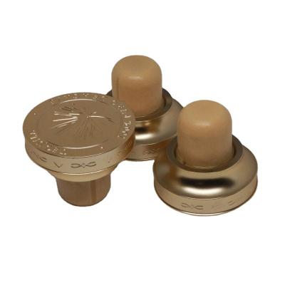 China Non Puddle Factory Price Customized Acrylic T Shape Wine Cork Colored Gold Cork/Wooden/Plastic Aluminum Cap Cork With Aluminum Top for sale