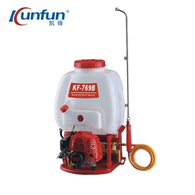 China PE Ignition 15L Backpack 4stroke Motor Power Sprayer for sale