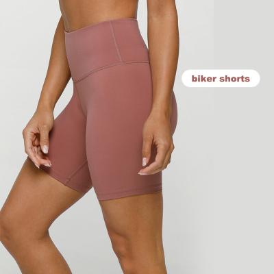 China OEM Breathable Plus Size Women Gym Shorts Off The Rack Butt Biker Running Shorts For Women Gym Fitness Yoga for sale