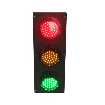 China PC 12 Years Factory Cold Rolled Plate 100mm Green Signal LED Red Yellow Traffic Light for sale