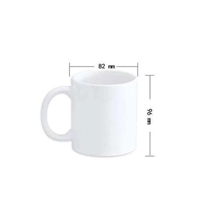 China Customized wholesale empty white reusableluxury mugs supplier viable 11oz sublimation porcelain tea cups coffee ceramic mugs for sale