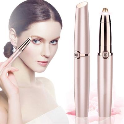 China Electric Car Eyebrow Trimmer Electric 2 in 1 Automatic Eyebrow Trimmer Ladies Hair Removal Shave for sale