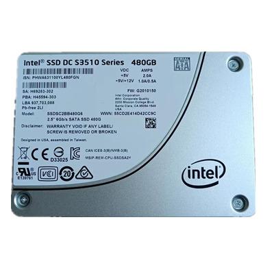 China Original 2.5 Inch 480G S3510 SSD Hard Disk Drive SSD Storage Array for sale