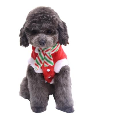 China 2021 Viable Winter Christmas Cloth Elk Moose Elk Dog Hoodies Coat Pet Clothes And Accessories for sale